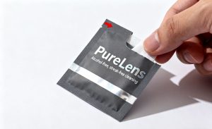 Optimierte Linsenreinigungstücher mit Mikrofasern in Krankenhausqualität für dauerhaften Schutz entspiegelter Brillengläser