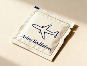Strategische Hygienelösung für Airlines wie Einzelverpackungen mit zertifizierter Mikrobenreduktion zu Markendifferenzierung und Kosteneffizienz führen